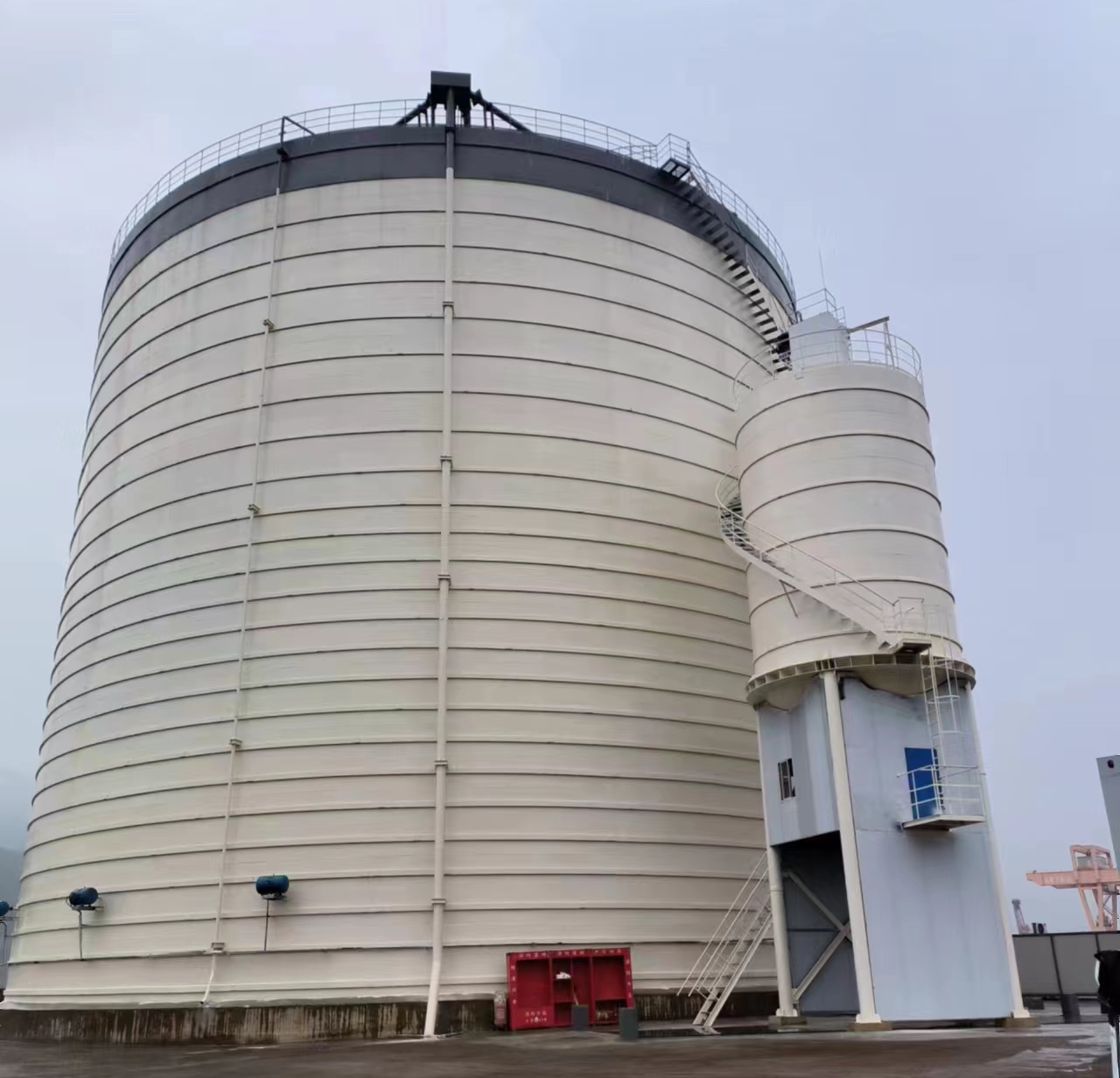 王益10万吨水泥钢板库