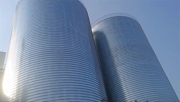 王益2座混凝土高架卷板仓