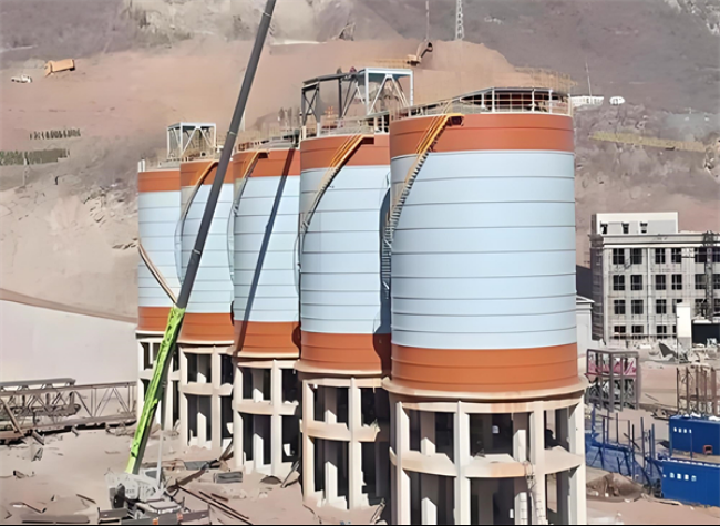 王益高架钢板仓